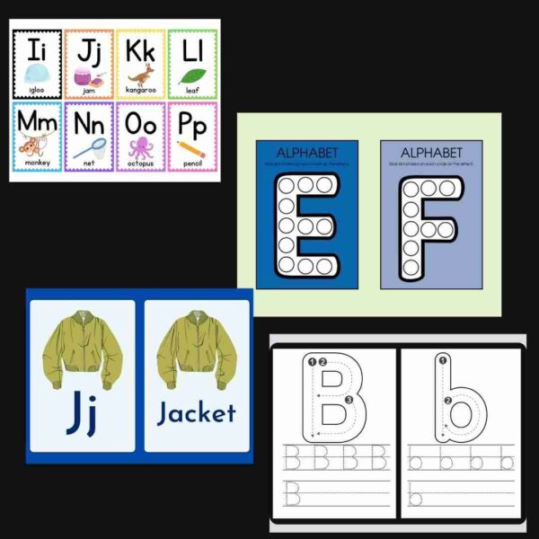 toddler alphabet workbook